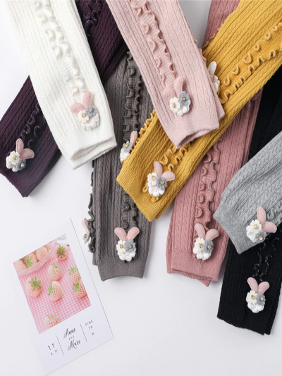 Baby Frilled To Be Here Ribbed Leggings