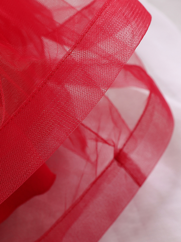 Baby princess dress has a satin bodice with sequin applique, a bow belt at the waist, and a layered tulle skirt