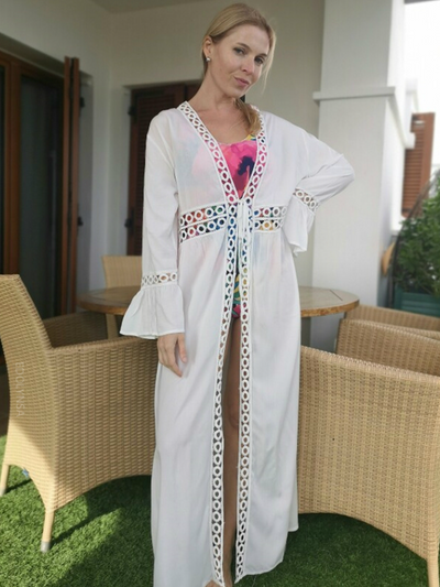 Women's Seashore Kimono Swimsuit Cover Up