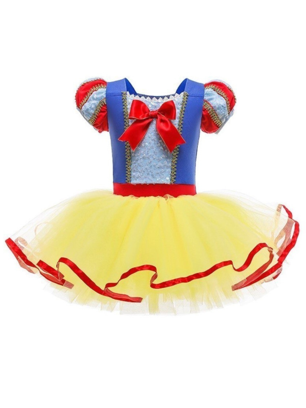 Little Girls Princess Dresses | Pure As Snow Sparkle Ballerina Dress