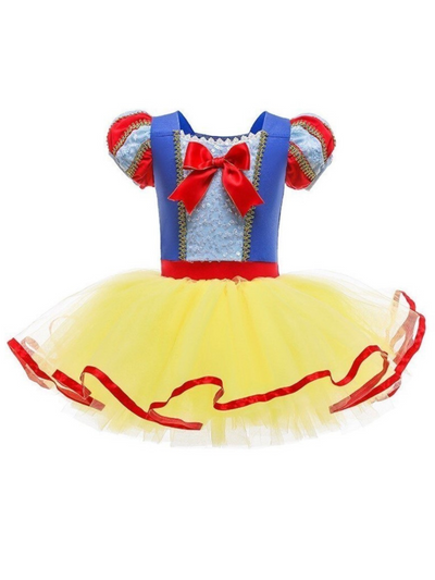 Little Girls Princess Dresses | Pure As Snow Sparkle Ballerina Dress