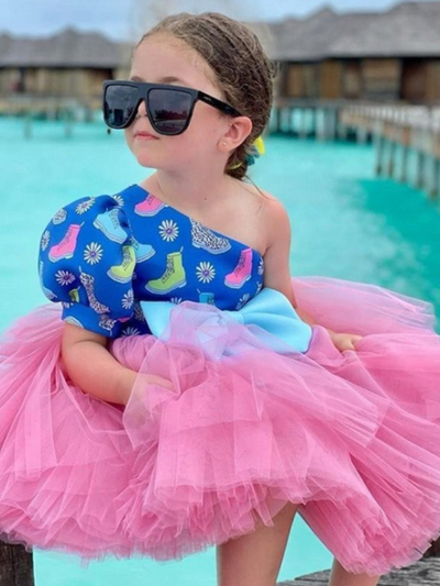 Color Me Bold Tulle Tutu Dress