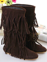 Women's Fringe Boots By Liv and Mia - Mia Belle Girls