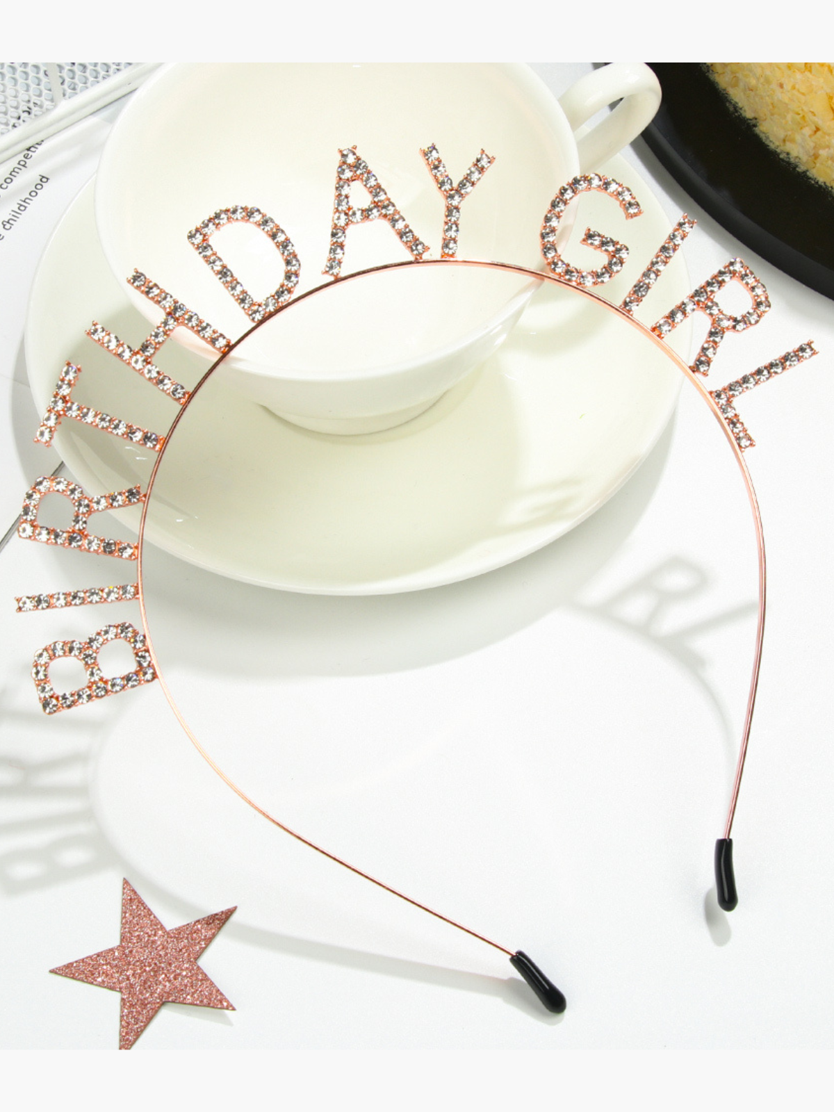 All Glammed Up Birthday Girl Headband