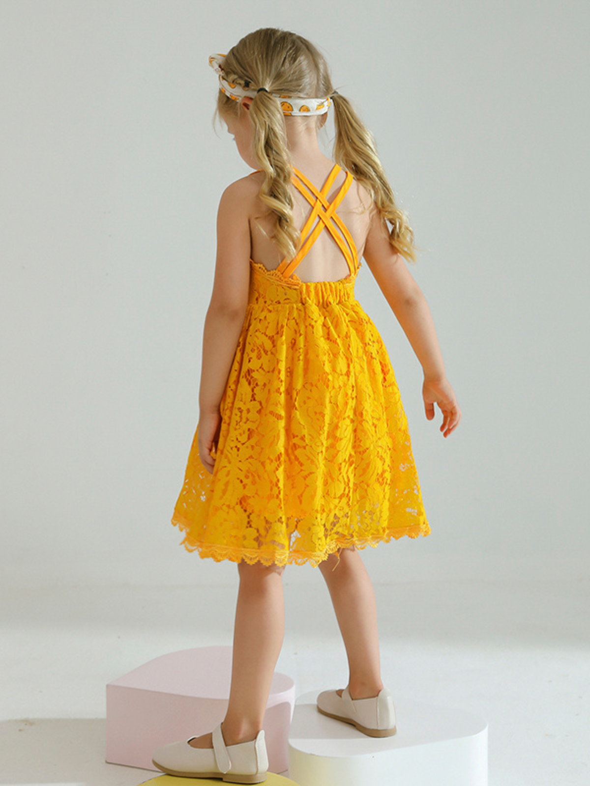 Spring Blossoms Lace Floral Sundress