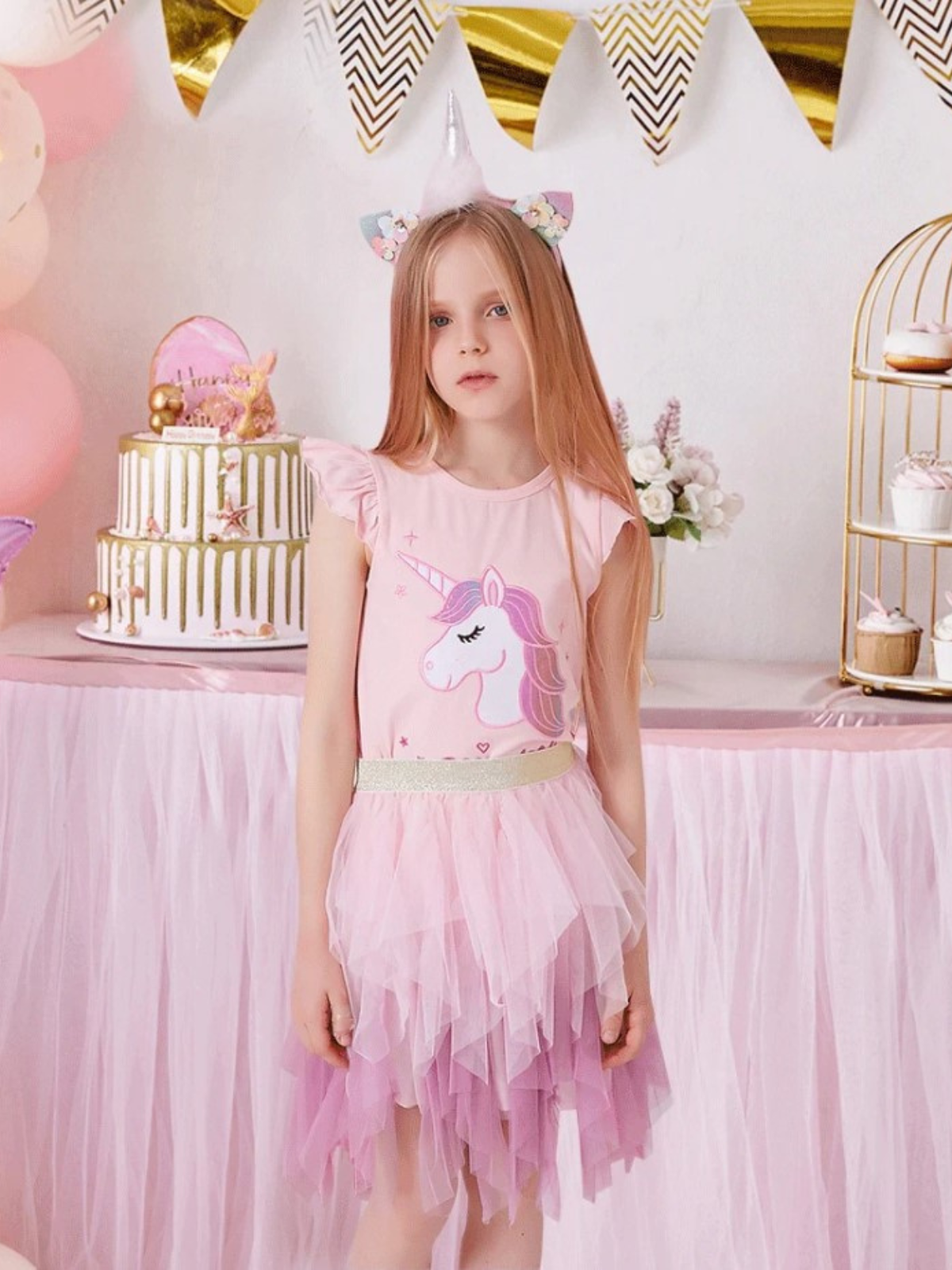 Let's Make Magic Unicorn Tutu Skirt Set