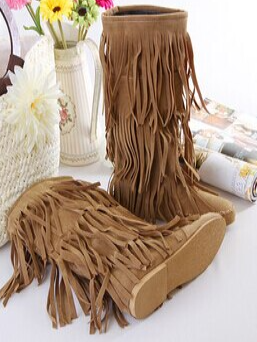 Women's Fringe Boots By Liv and Mia - Mia Belle Girls