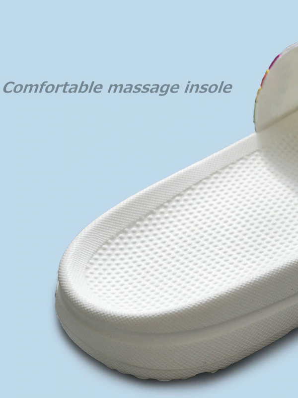 Women's Smile Sunflower Slides By Liv and Mia