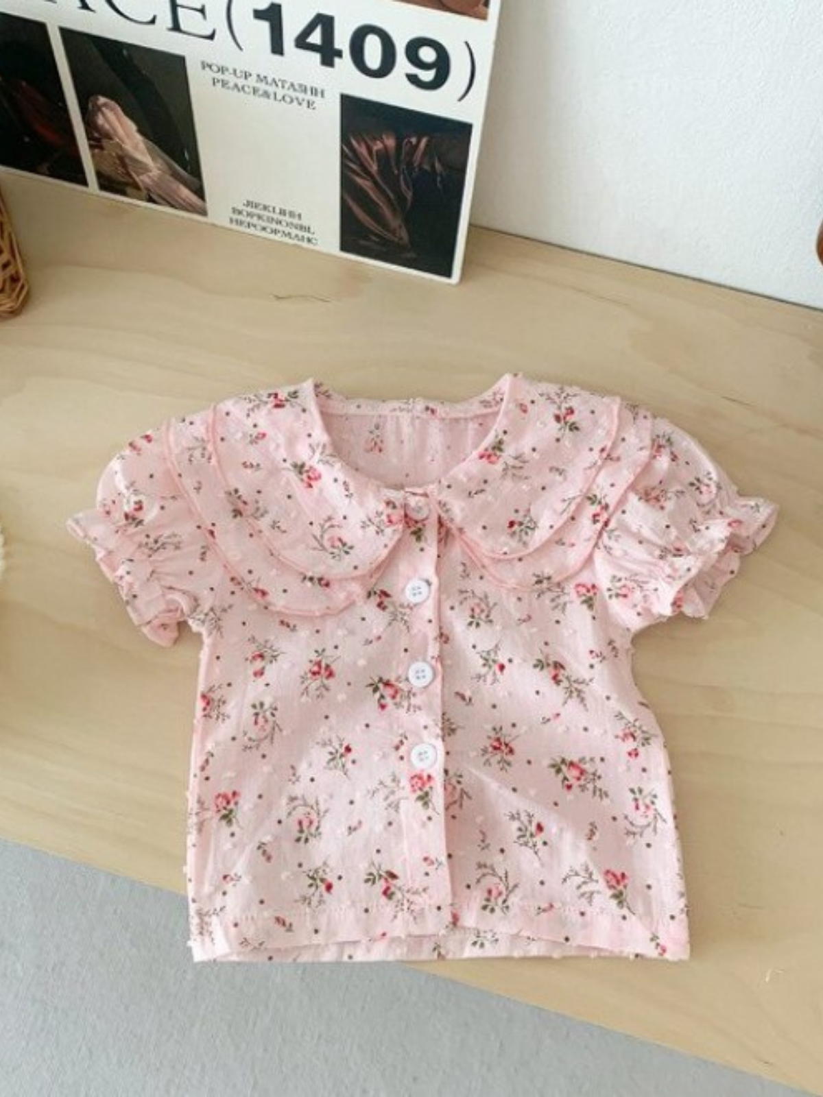 She’s So Precious Floral Print Blouse