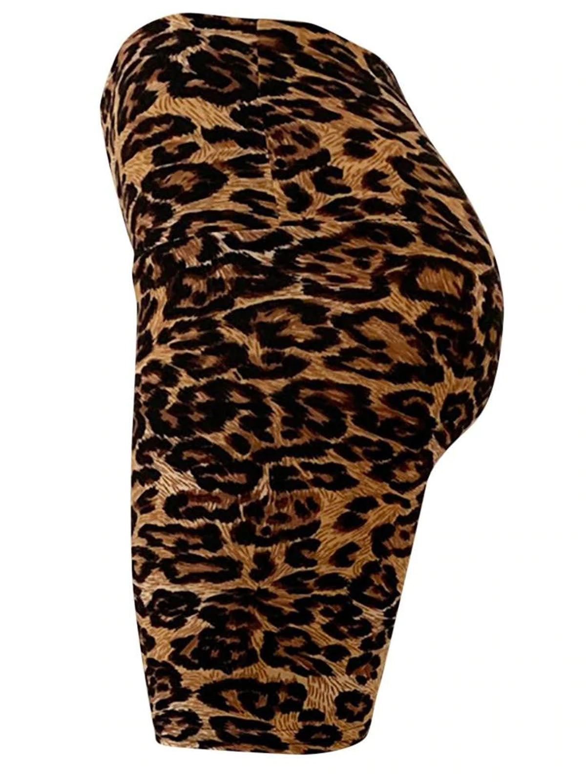 Women's Leopard  Sports Yoga Short