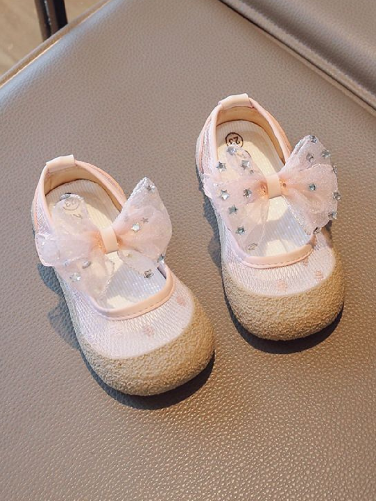 Bows And Dots Mary Jane Shoes By Liv and Mia