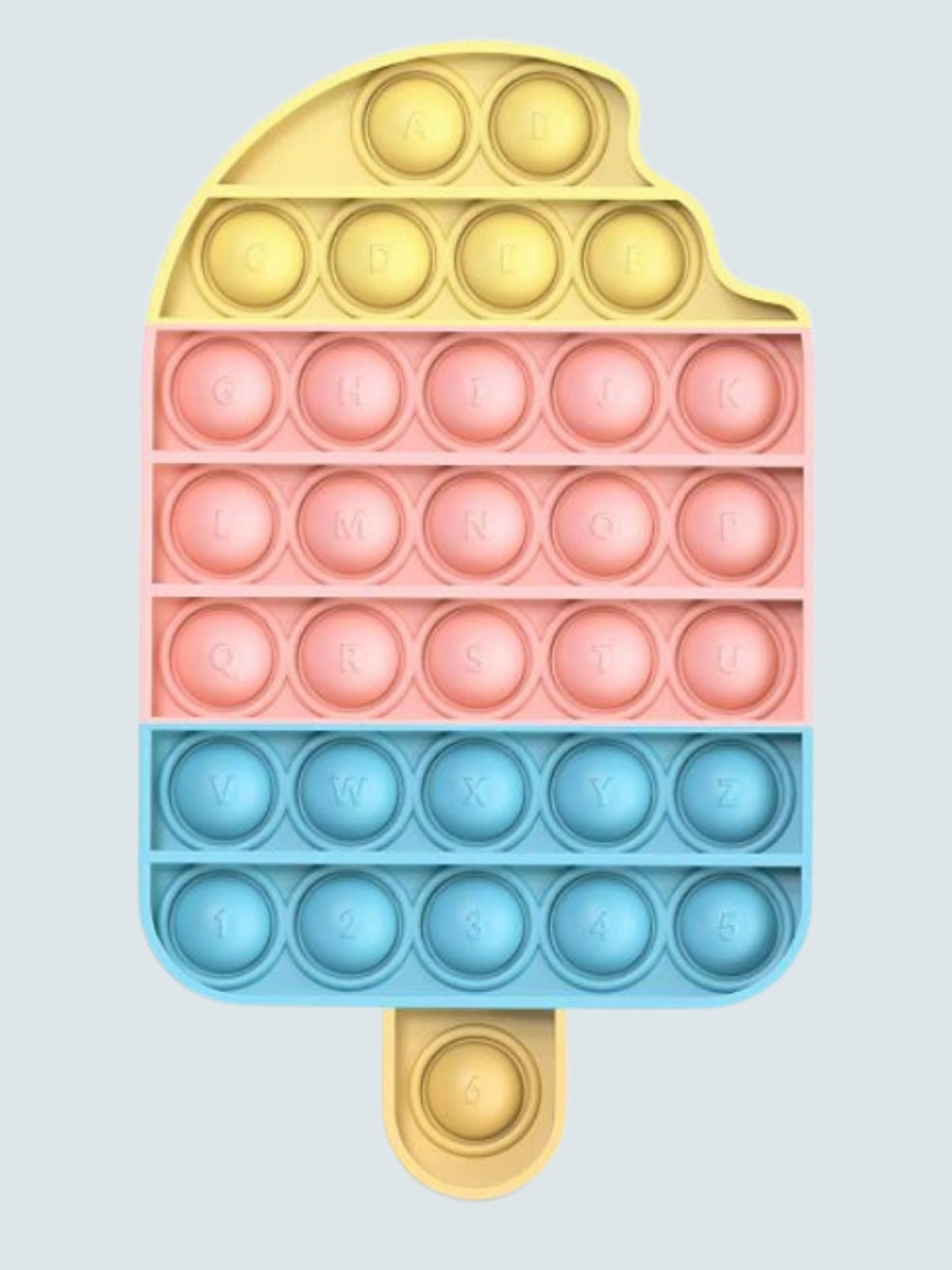 Popsicle Rainbow Pop It Toy