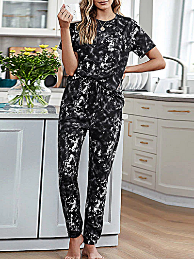 Women's Lounge in Style Loungewear Jogger Set - Mia Belle Girls