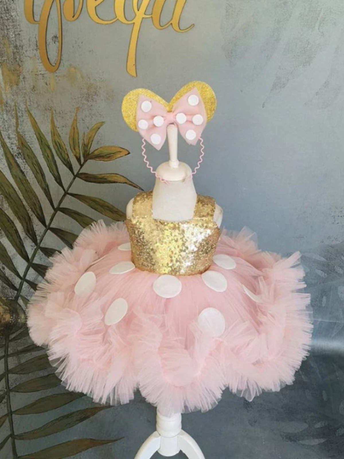 Sparkle All Day Polka Dot Tutu Dress