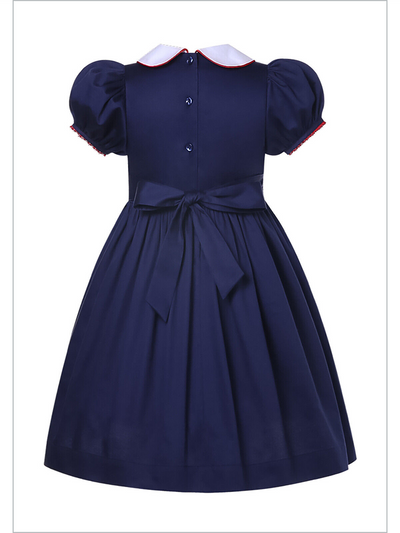 Navy Chic Peter Pan Collar Dress