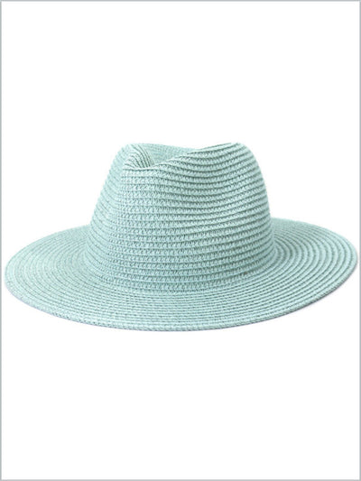 Women's Adventure Awaits Tropical Color Straw Hat