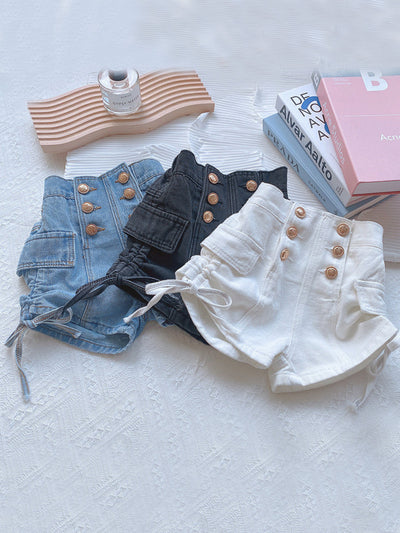 Yacht Life High-Waist Sailor Shorts