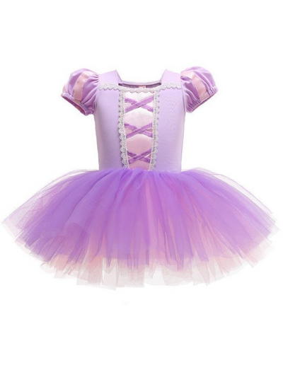 Girls Ballerina Dresses | Rapunzel Inspired Princess Ballerina Dress