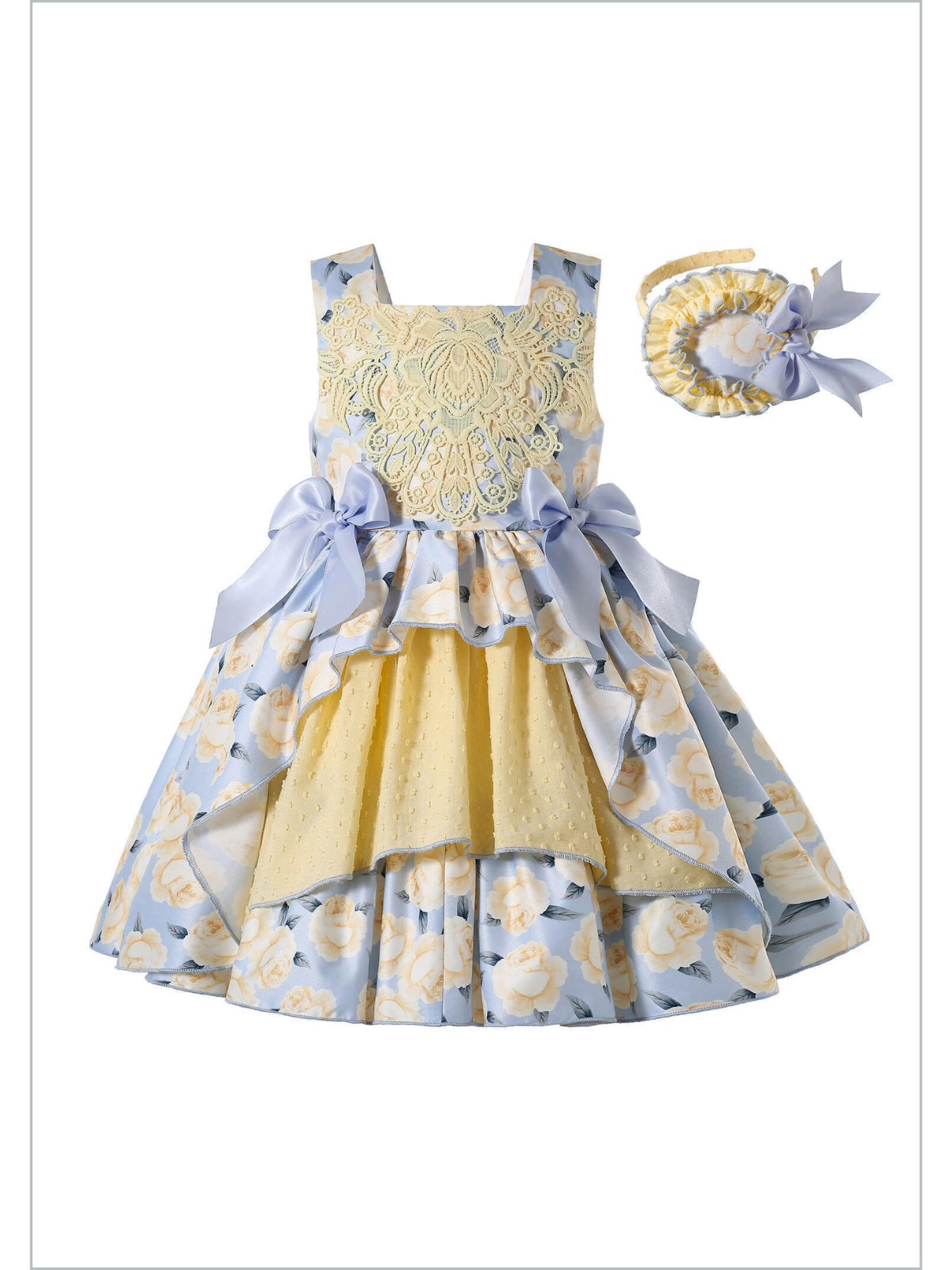 Summer At The Hamptons Floral Dress Set