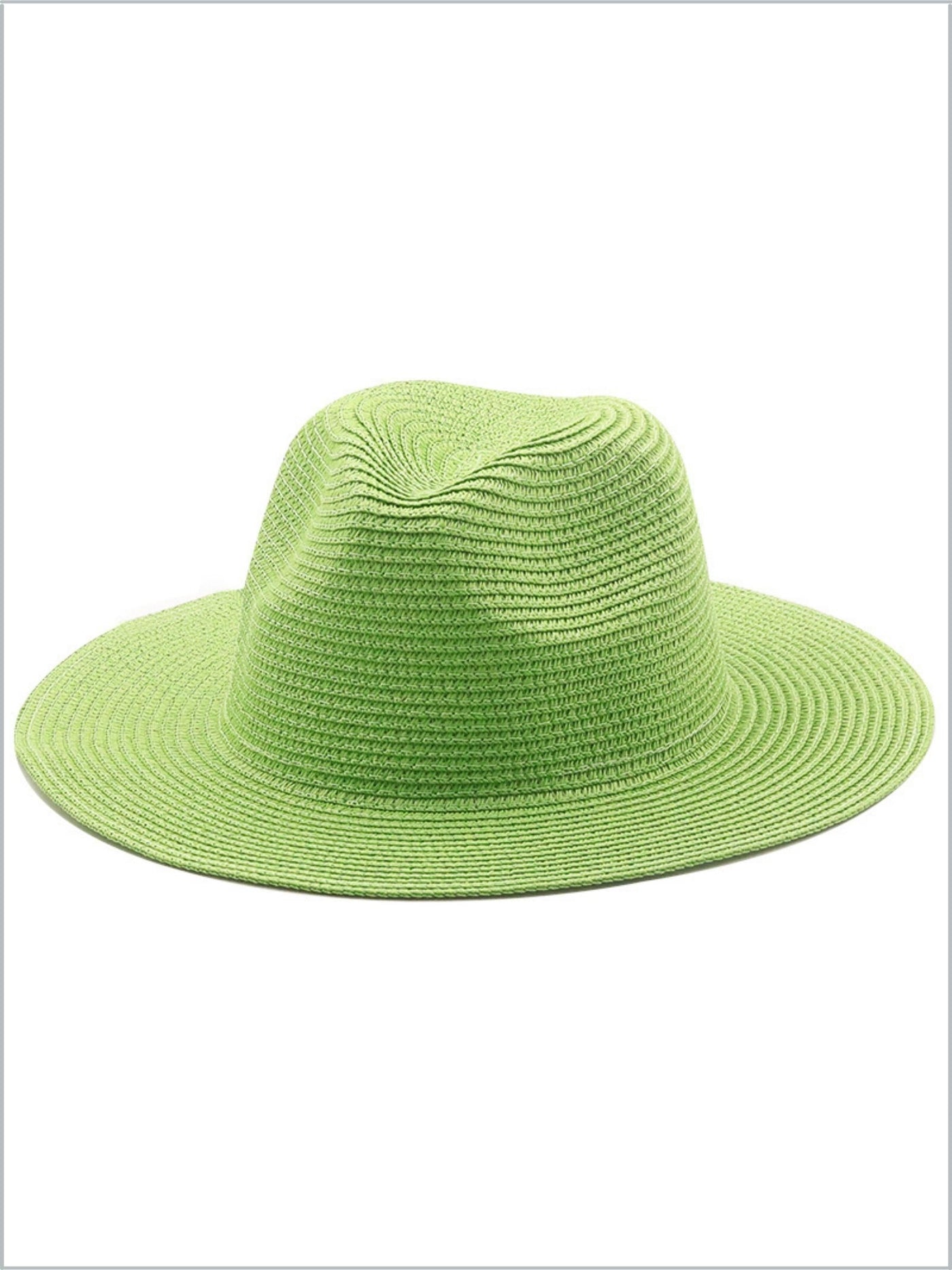 Women's Vacay Vibes Tropical Color Straw Hat