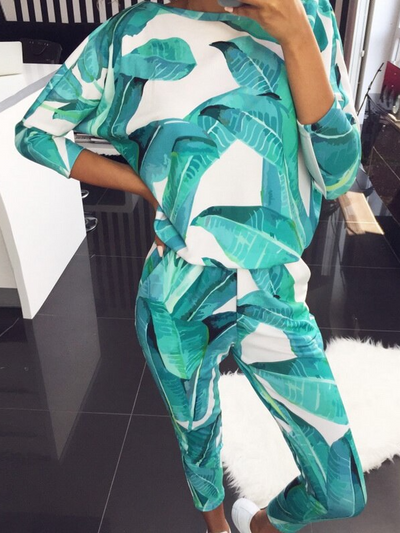 Women's Vacation in the Bahamas Loungewear Jogger Set