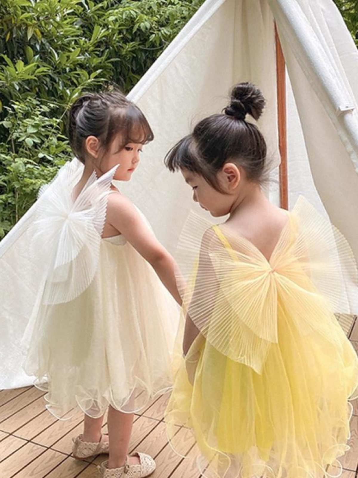 Making A Statement Bow Tulle Dress