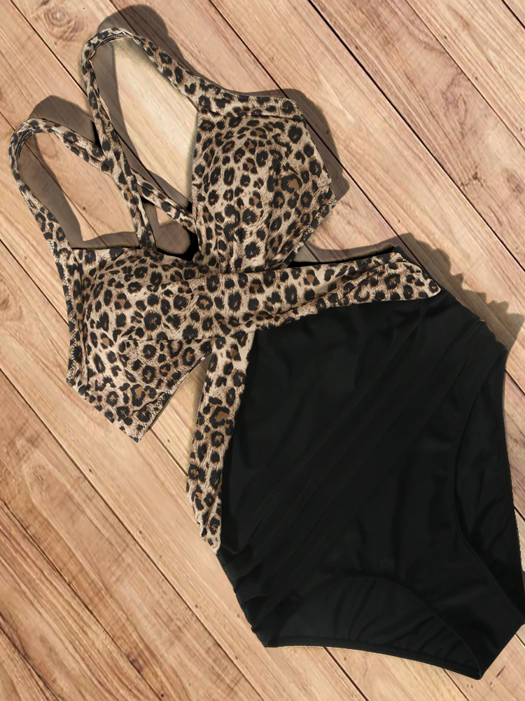 Women's Cut Out Racerback One Piece Swimsuit - Mia Belle Girls