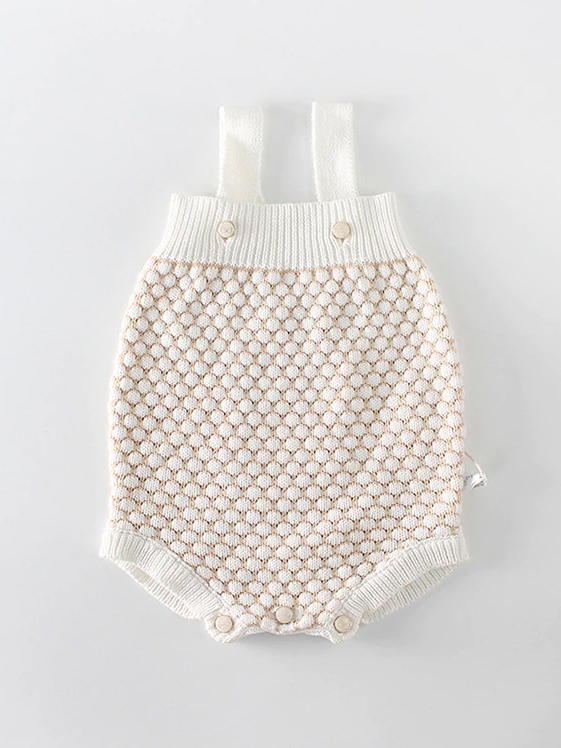 Baby Cardigan Cutie Knitted Sweater and Romper Onesie Set