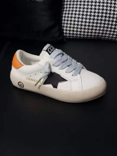 Looks Like Magic Velcro Strap Star Sneakers By Liv and Mia