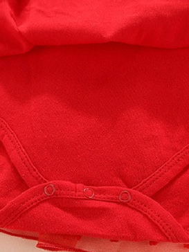 Baby Spring swiss tulle dress was little ruffles on the shoulder and a built-in romper with snap closure at the bottom. Comes with a matching bow headband and shoes White