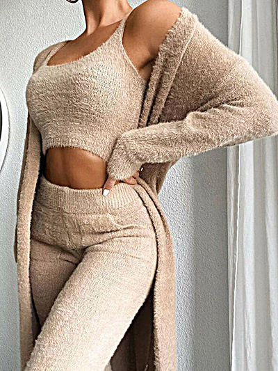 Women's Most Sophisticated 3 Piece Lounge Set