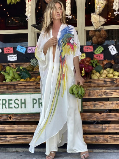 Women's Rio Kimono Maxi Cover Up
