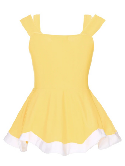 Little Girls Swimwear | Enchanted Rose Princess One Piece Swimsuit