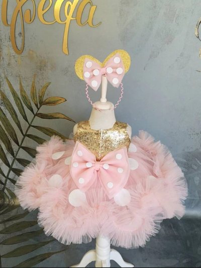 Sparkle All Day Polka Dot Tutu Dress