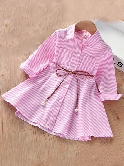 Going On A Picnic Striped Dress