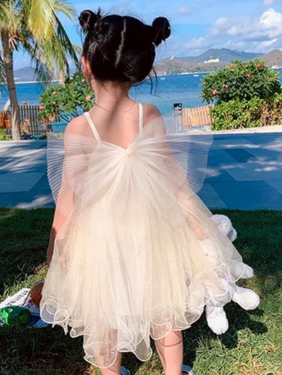 Making A Statement Bow Tulle Dress