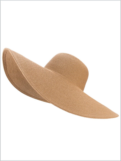 Women's Large Brim Floppy Straw Hat
