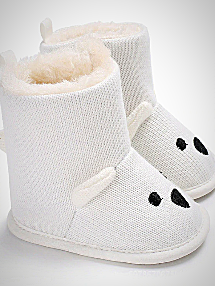 Baby Cute Bear Booties - Mia Belle Girls