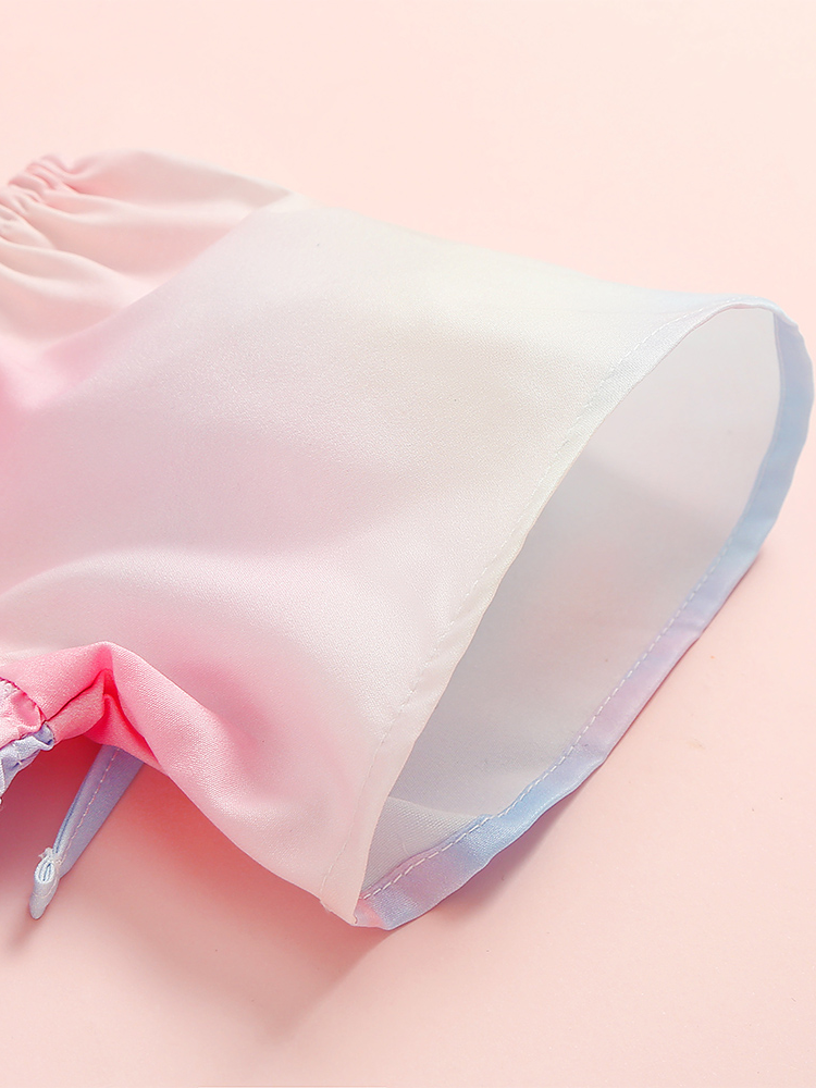 Mommy and Me Matching Pastel Tie Dye Ruffle Dress - Mia Belle Girls