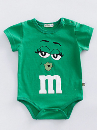 Baby Sweetest Dress-Up Onesie green