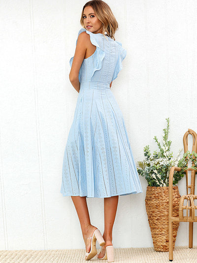 Women's Casual Maxi  A Line Dress