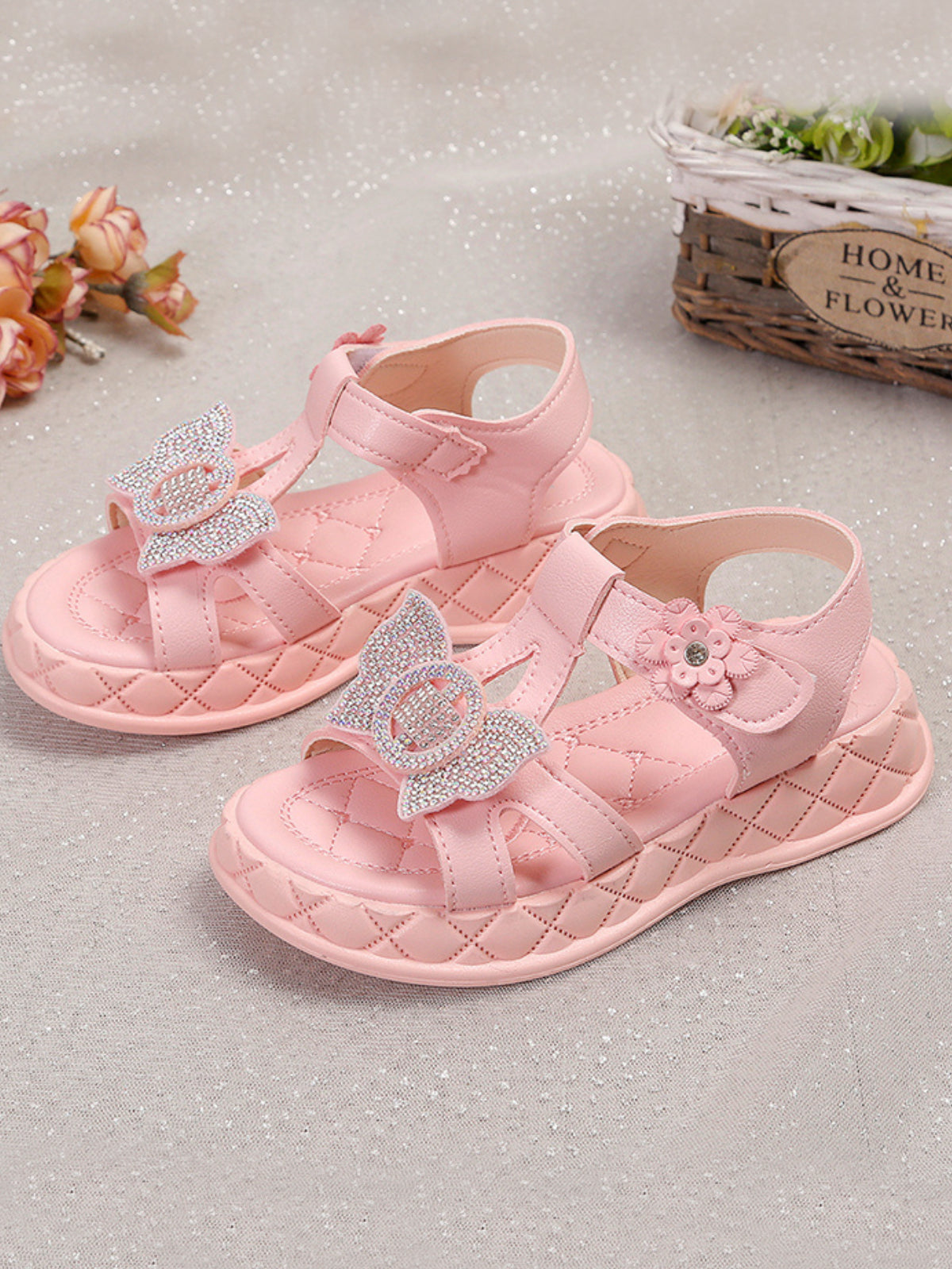 Trendy Toes Chunky Sole Sandals By Liv and Mia