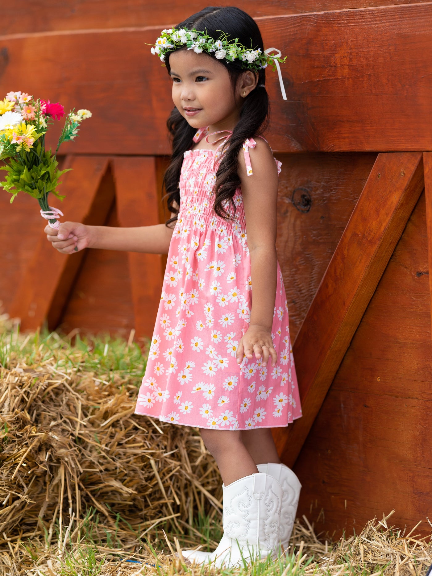 My Darling Daisy Pink Floral Dress