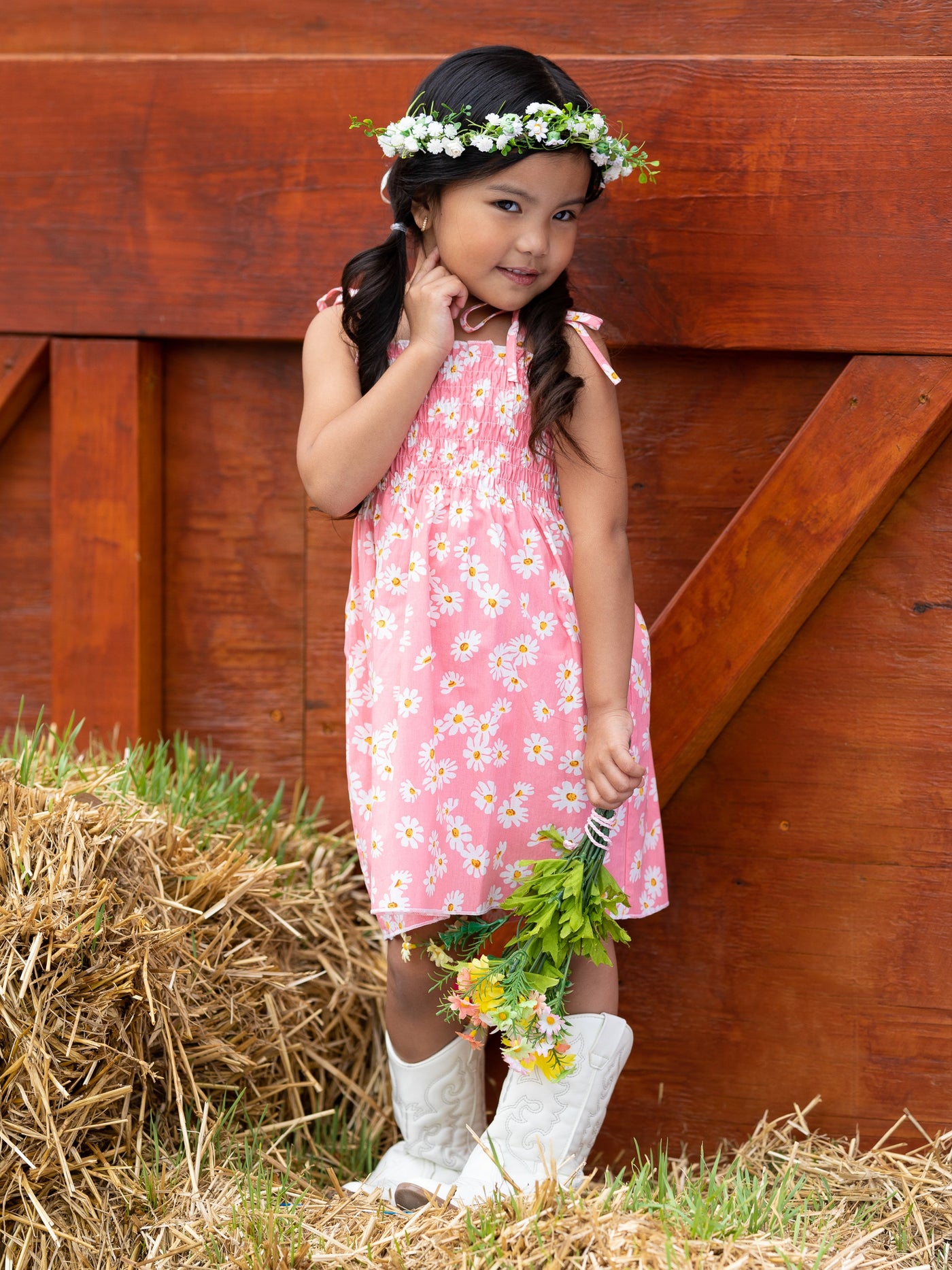 My Darling Daisy Pink Floral Dress