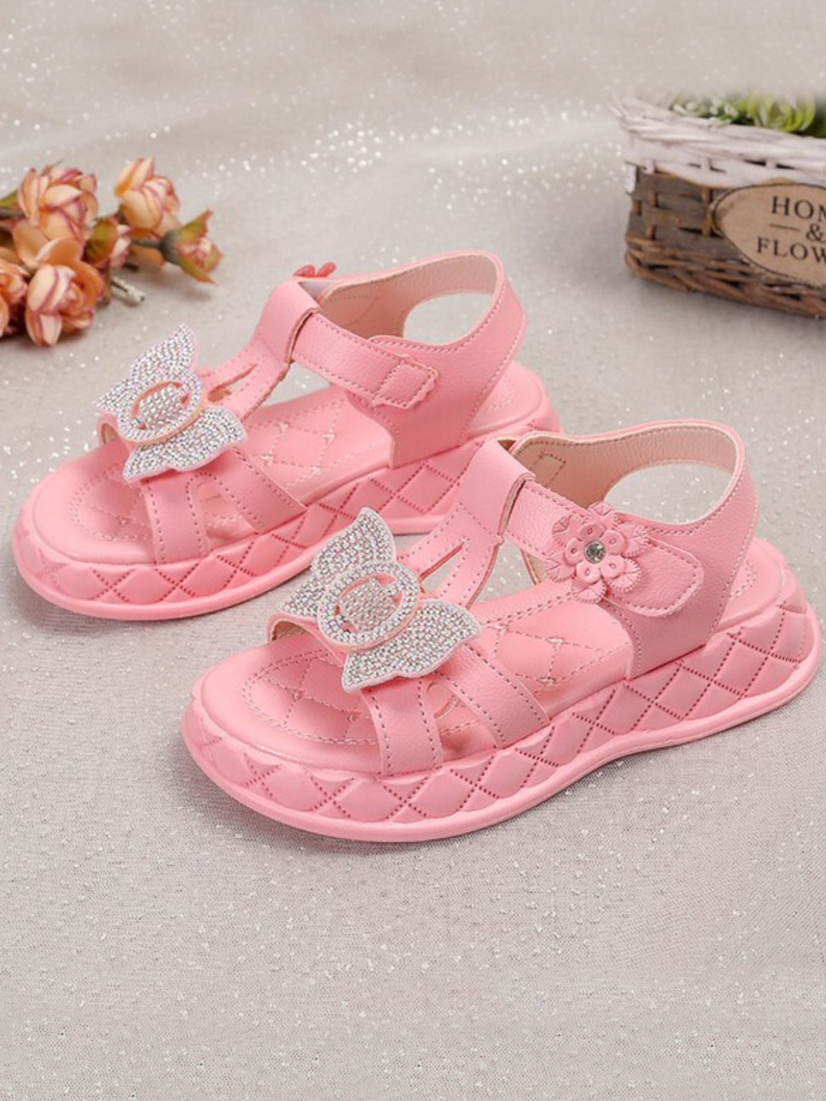 Trendy Toes Chunky Sole Sandals By Liv and Mia