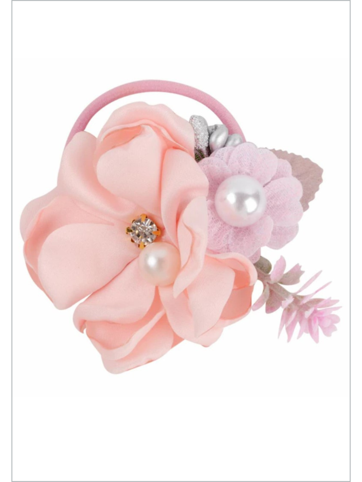 Always Blooming Flower Elastic Hair Tie