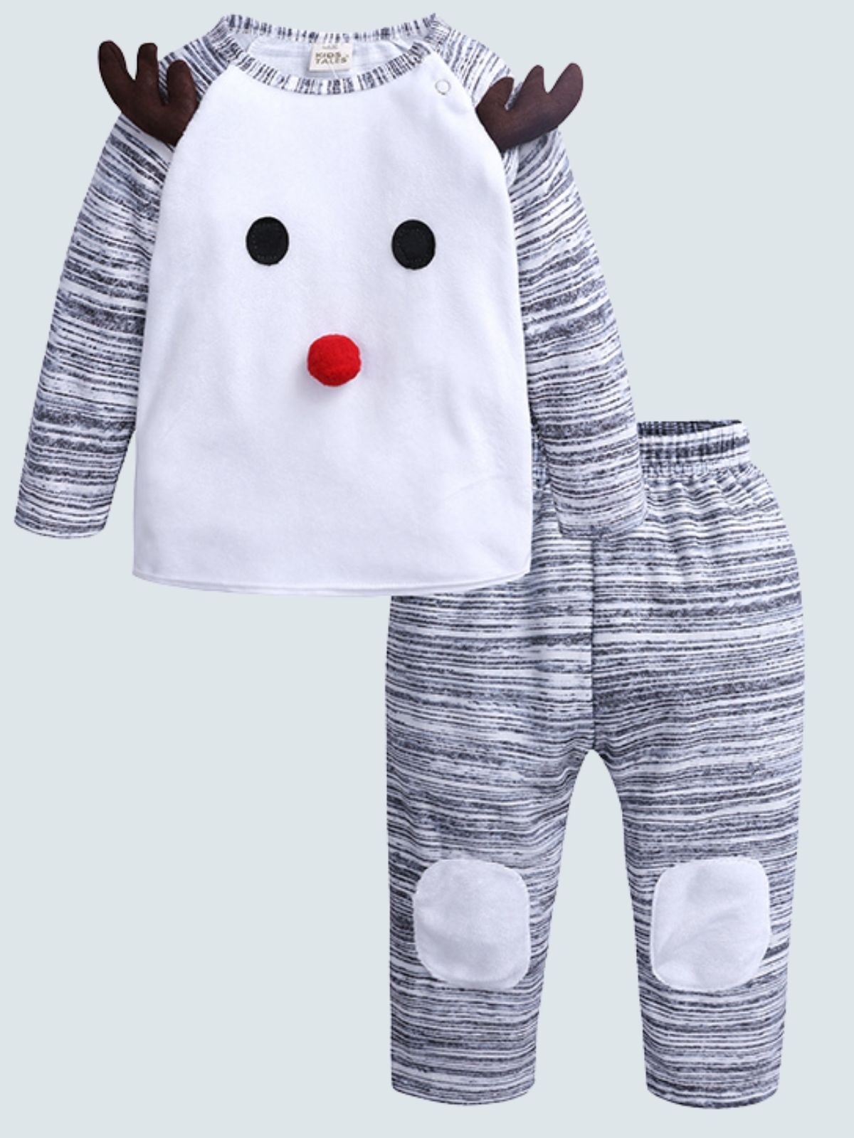 Baby Be My Reindeer Winter Long Sleeve Top And Legging Set