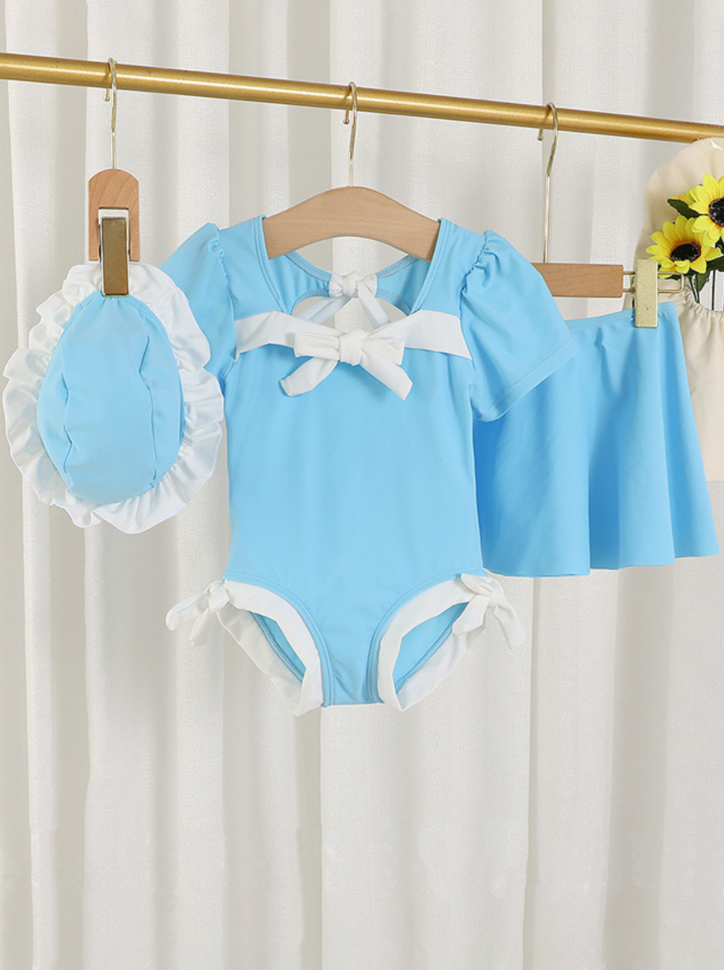 Water Baby Swimsuit & Skirt Set