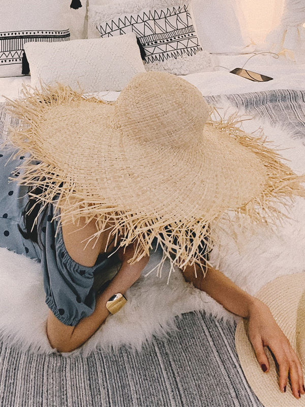 Women's Raffia Straw Hat