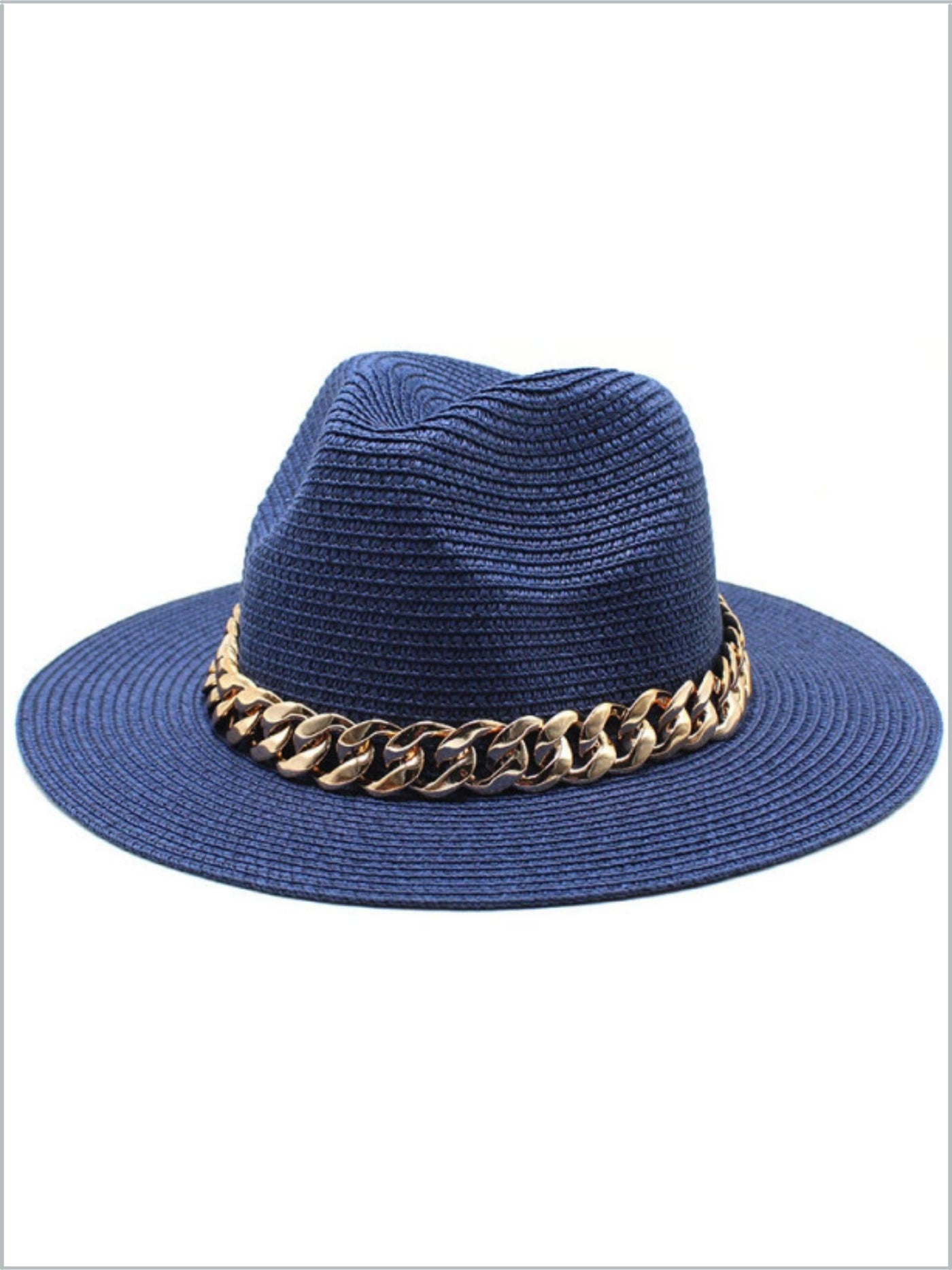 Women's Take Me Anywhere Chain Band Straw Hat